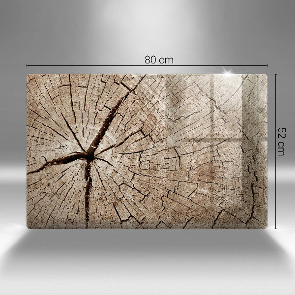 Glass cutting board Tree