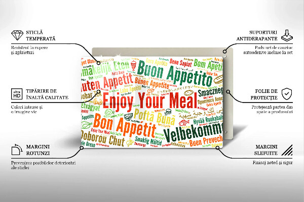 Chopping board glass Tasty language subtitles