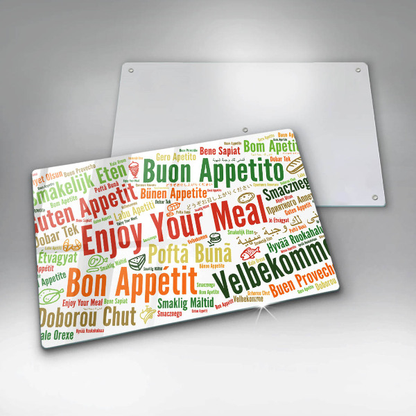 Chopping board glass Tasty language subtitles