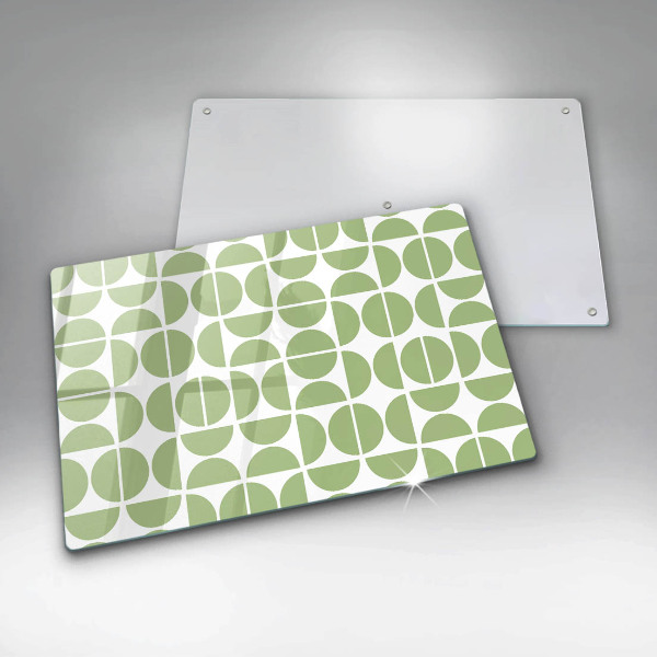 Chopping board glass Boho shapes