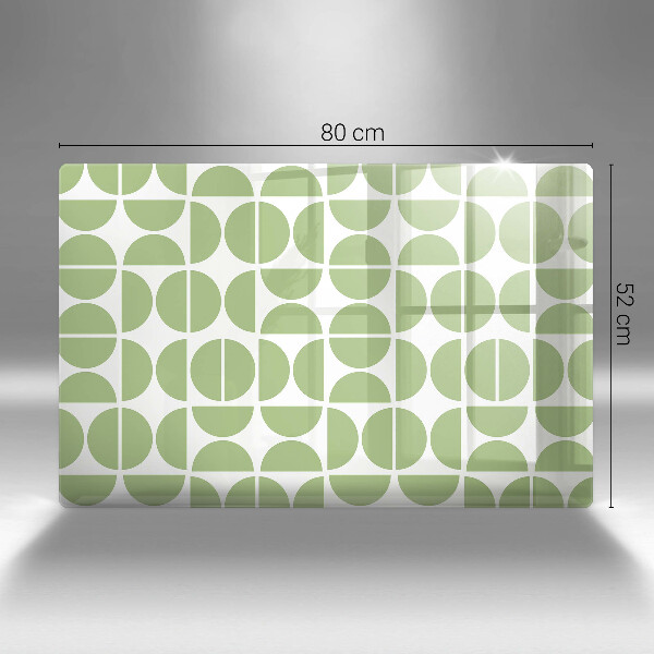 Chopping board glass Boho shapes