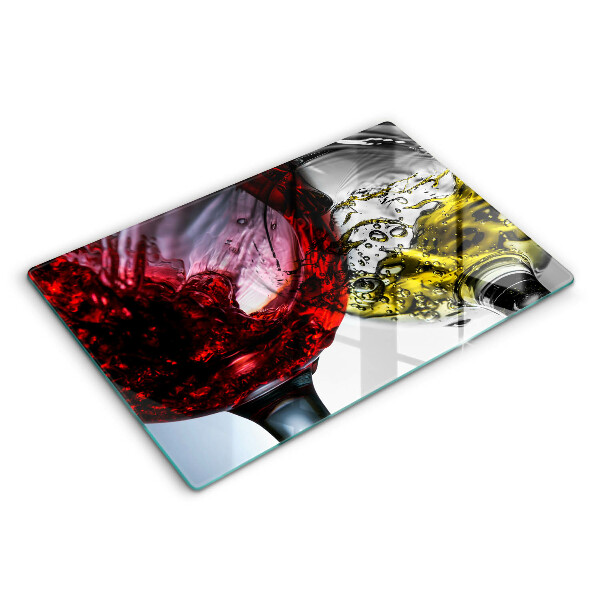 Chopping board glass Wine glasses