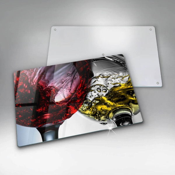 Chopping board glass Wine glasses