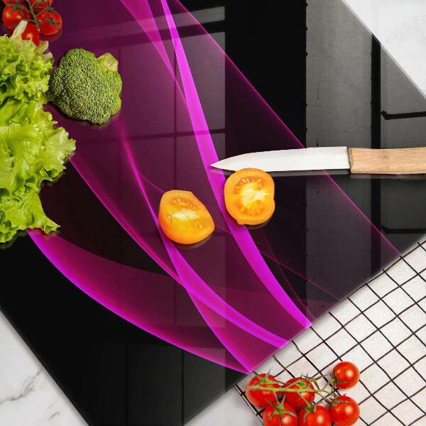 Chopping board Pink abstraction