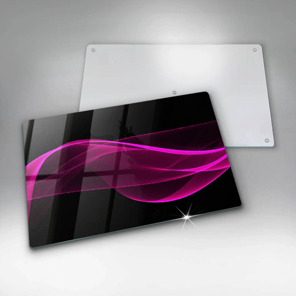 Chopping board Pink abstraction
