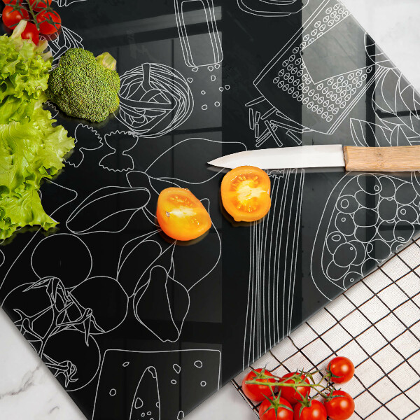Chopping board glass Kitchen accessories