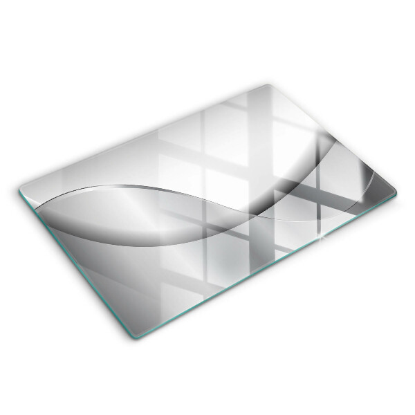 Chopping board glass Abstraction Design lines