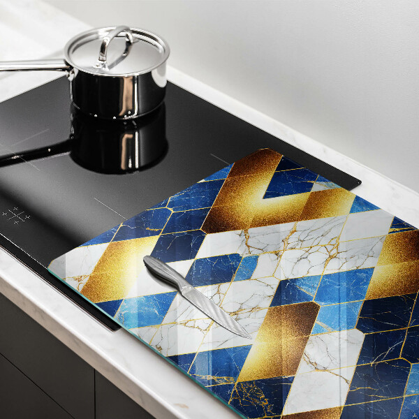 Chopping board Golden Rombs Marble