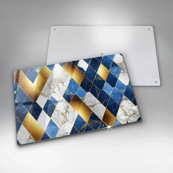 Chopping board Golden Rombs Marble