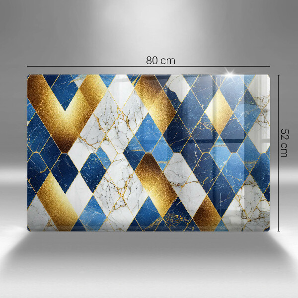 Chopping board Golden Rombs Marble