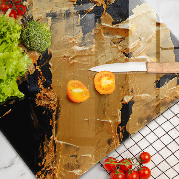 Chopping board Elegant paint texture