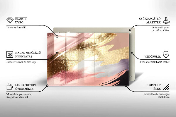 Chopping board Pastel spots