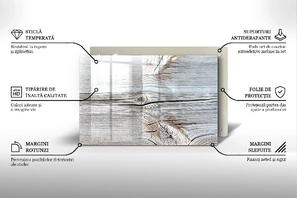 Chopping board Bright wood structure