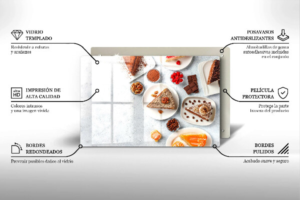 Chopping board Cake sweets