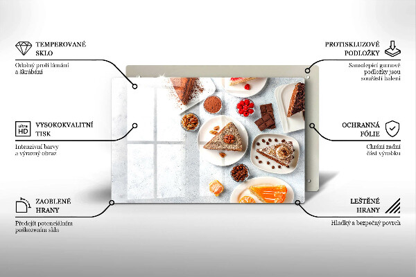 Chopping board Cake sweets