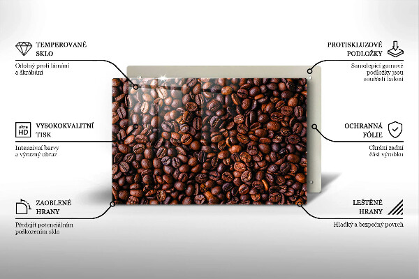 Chopping board Coffee beans