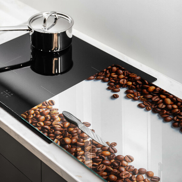 Chopping board glass Grain coffee