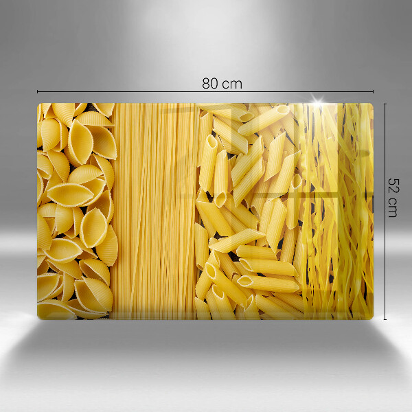 Chopping board glass Pasta