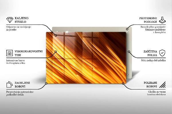 Chopping board glass Spaghetti pasta