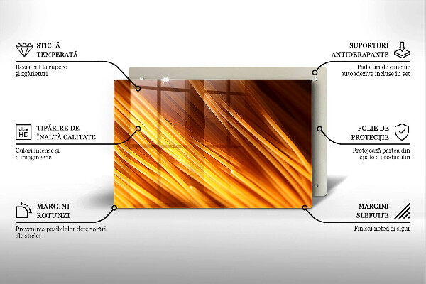Chopping board glass Spaghetti pasta