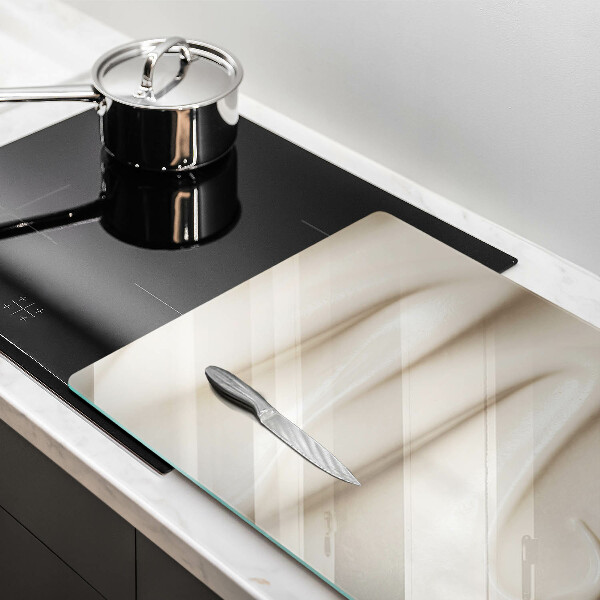 Chopping board glass Ice cream