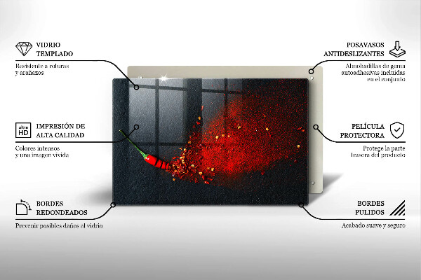 Chopping board Chilli pepper