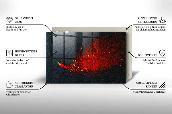 Chopping board Chilli pepper