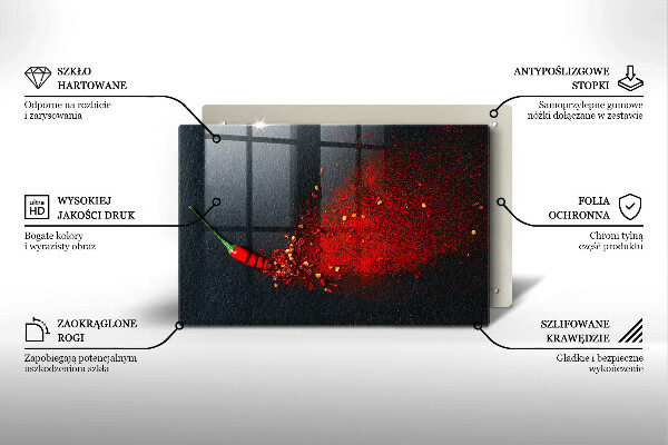 Chopping board Chilli pepper