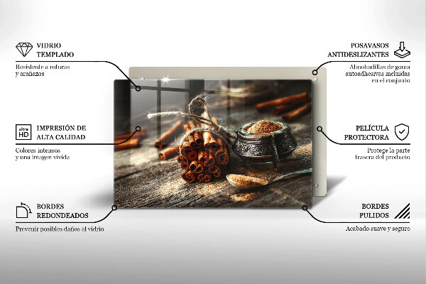 Chopping board Vanilla sticks