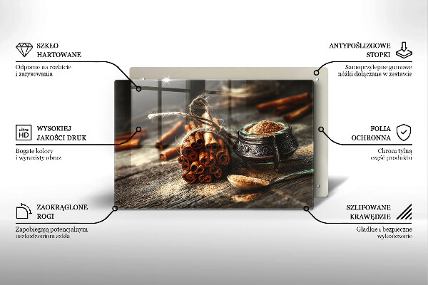 Chopping board Vanilla sticks