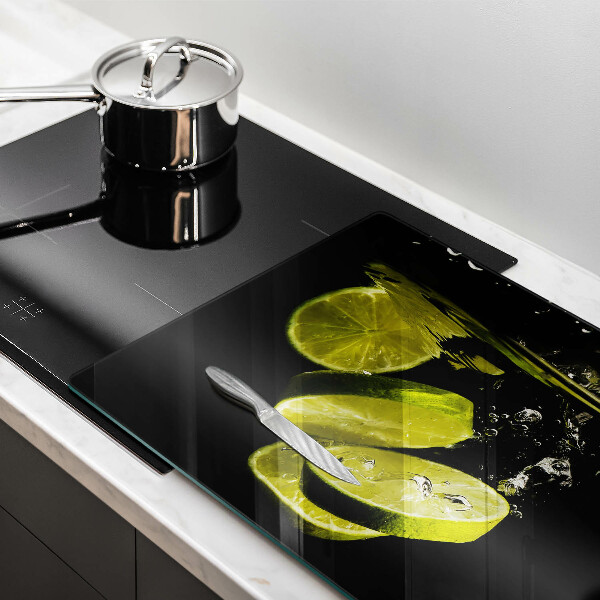 Chopping board Lime in water
