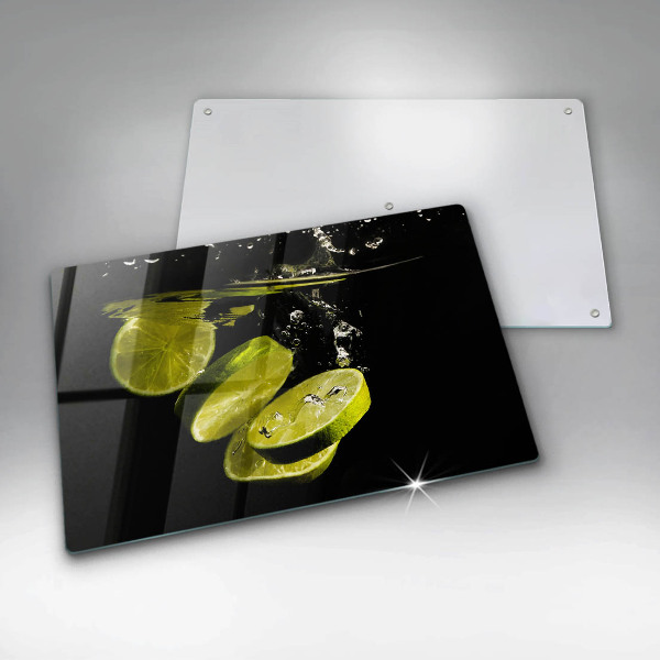 Chopping board Lime in water