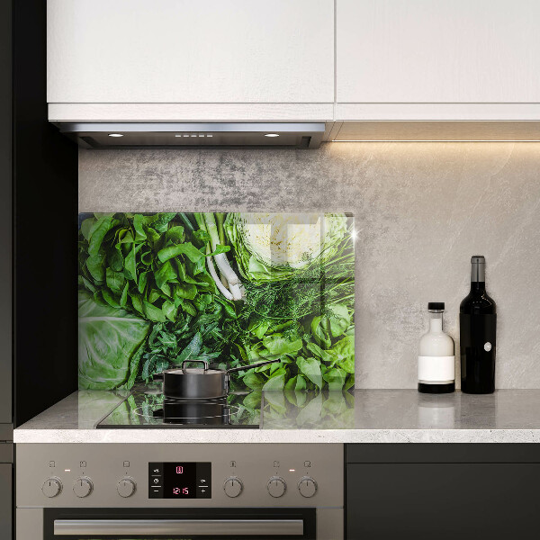 Chopping board Green vegetables