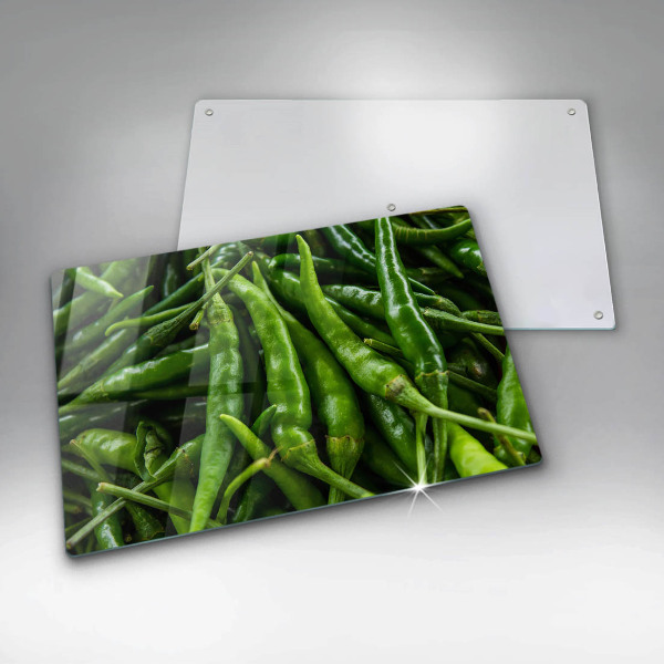 Chopping board Pods peas