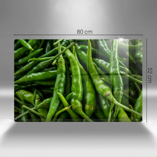 Chopping board Pods peas