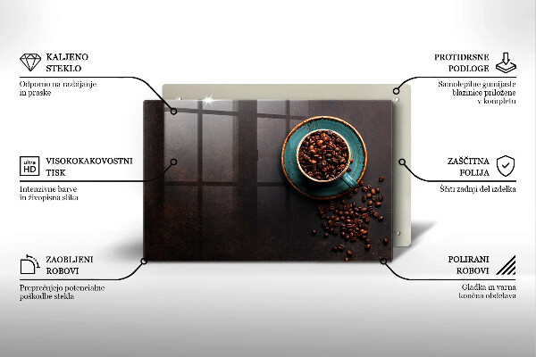 Chopping board Coffee grain cup