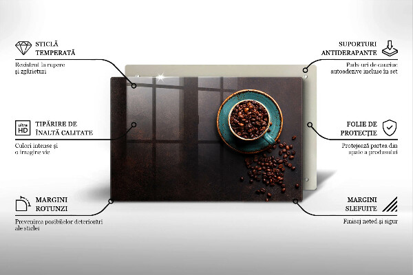 Chopping board Coffee grain cup