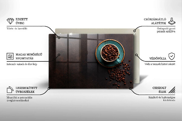 Chopping board Coffee grain cup