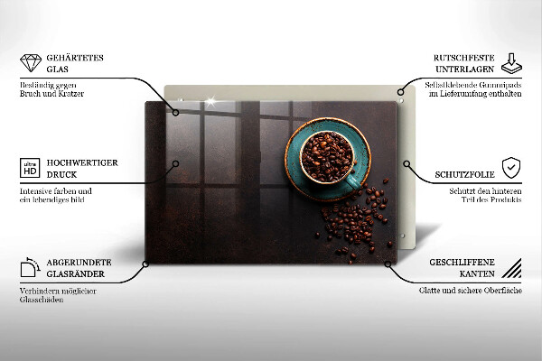 Chopping board Coffee grain cup