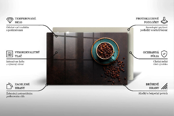 Chopping board Coffee grain cup