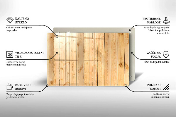 Chopping board Delicate wooden boards