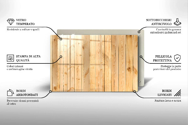 Chopping board Delicate wooden boards