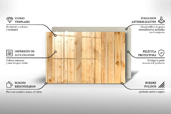 Chopping board Delicate wooden boards