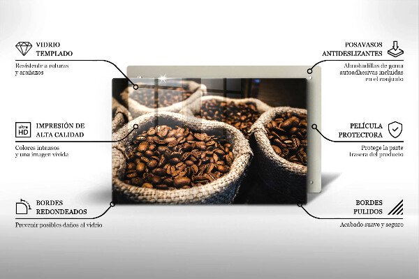 Chopping board Coffee grain bags