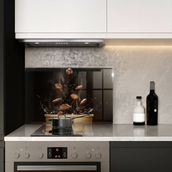 Chopping board Hot coffee beans