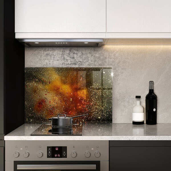 Chopping board Colorful spices