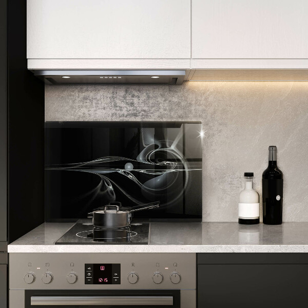 Chopping board glass Modern abstraction