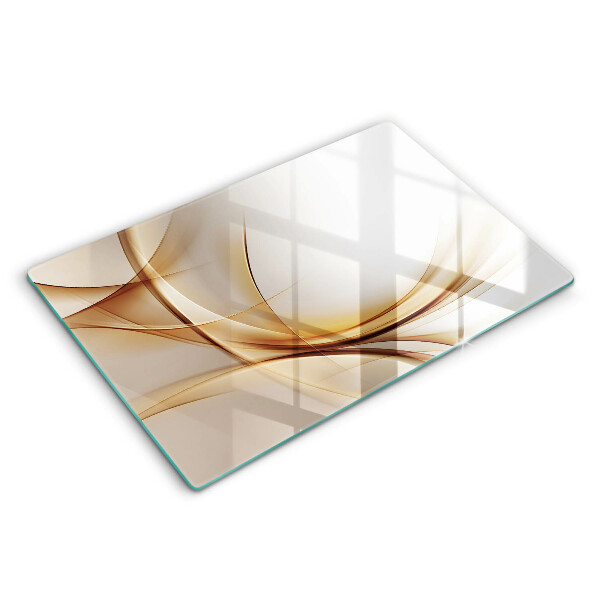 Chopping board glass Abstraction shapes