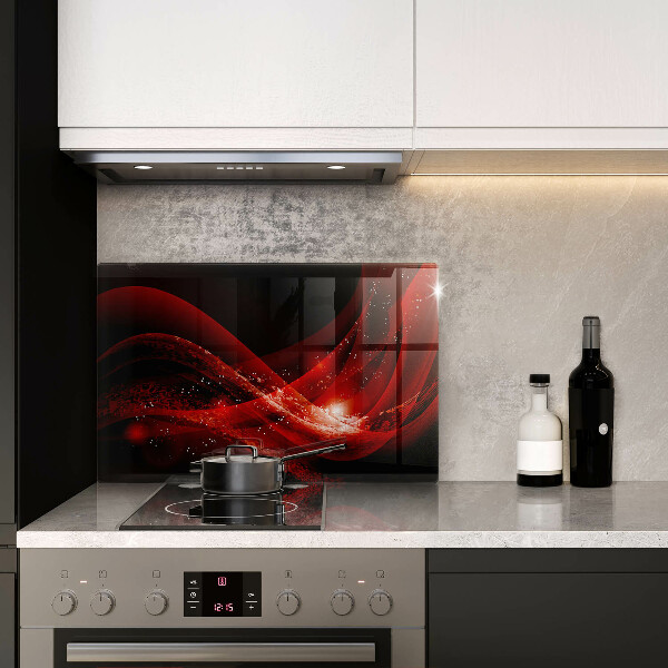 Chopping board glass Modern abstraction