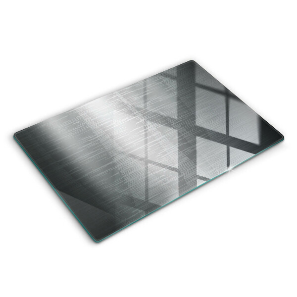 Chopping board glass Metal texture